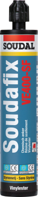 Химический анкер Soudal Soudafix VE400-SF (280мл, серый)