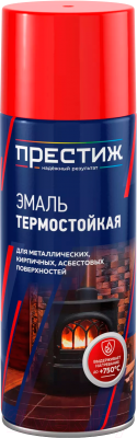

Эмаль ПРЕСТИЖ, Черный, Термостойкая