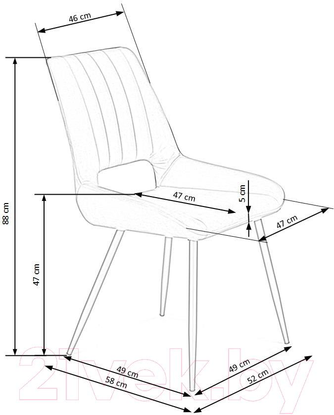 Стул Halmar K404