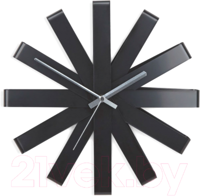 Часы каркасные Umbra Ribbon 118070-040 (черный)