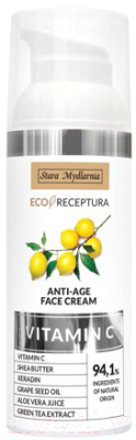 

Крем для лица Stara Mydlarnia, Ecoreceptura Anti-Age Face Cream Vitamin C