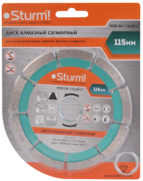 Отрезной диск алмазный Sturm! 9020-04-115x22-C - 