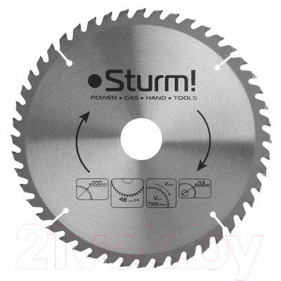 Пильный диск Sturm! 9020-200-32-48T