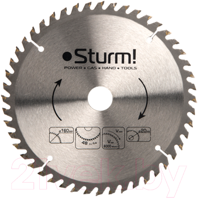 Пильный диск Sturm! 9020-250-32-48T