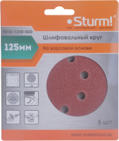 Шлифлист Sturm! 9010-1258-060 (5шт) - 