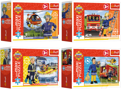 

Пазл Trefl, Пожарный Сэм. Всегда на службе / 56001A