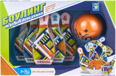 Боулинг детский 1Toy Т17324