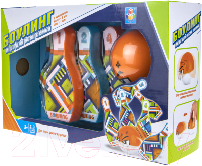 Боулинг детский 1Toy Т17324