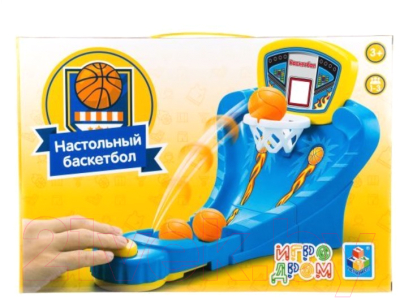 Настольная игра 1Toy Баскетбол настольный / Т10823
