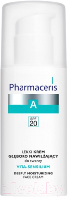 Крем для лица Pharmaceris A легкий глубоко увлажняющий SPF20 Vita-Sensilium (50мл)