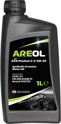 Моторное масло Areol Eco Protect C4 5W30 / 5W30AR123 (1л)