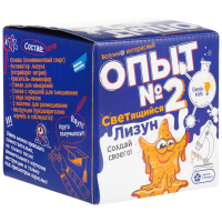 

Набор для создания слайма Genio Kids, Создай светящегося лизуна / NOL-02N