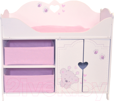 

Аксессуар для куклы Paremo, Кроватка-шкаф Рони Мини / PRT220-01M