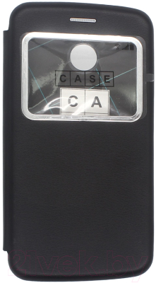 Чехол-книжка Case Round Edge для Redmi 4X (черный)