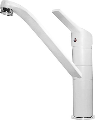 Смеситель Elleci Teseo (Bianco Titano G68) - 