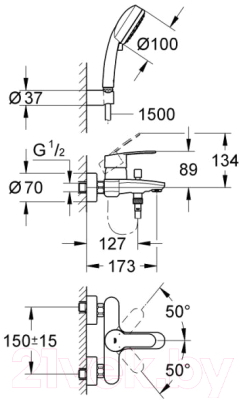 Смеситель GROHE Eurostyle Cosmopolitan 3359220A