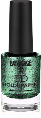 

Лак для ногтей LUXVISAGE, Зеленый, 3D Holographic тон 711