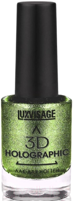 

Лак для ногтей LUXVISAGE, Зеленый, 3D Holographic тон 712