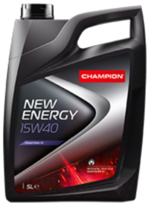 Моторное масло Champion New Energy 15W40 / 8201417 (5л)