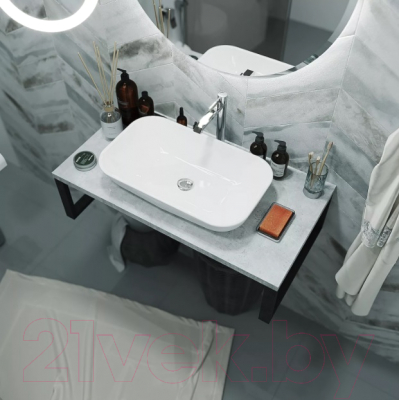 Столешница для ванной 1Марка Grunge Loft 90 / У85840