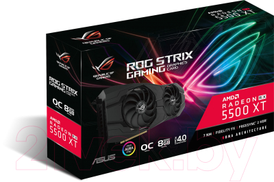 Видеокарта Asus ROG-STRIX-RX5500XT-O8G-GAMING