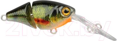 

Воблер SPRO, Ikiru Joint-Crank 35 Green Perch / 004372-00202