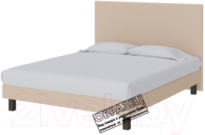 Двуспальная кровать Proson Berlin Boxspring Lift Savana Camel 180x200 (бежевый)