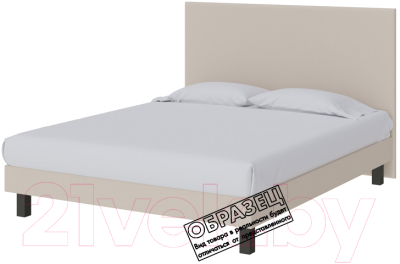 Двуспальная кровать Proson Berlin Boxspring Lift Savana Milk 160x200 (молочный)