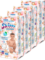 

Подгузники-трусики детские Skippy, Ultra 6