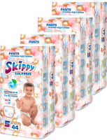 Подгузники-трусики детские Skippy Ultra 5 (176шт) - 