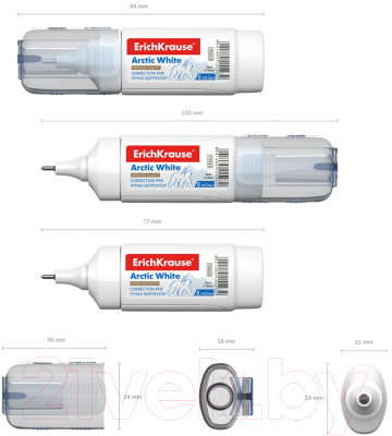 Корректор для текста Erich Krause Arctic White / 15523