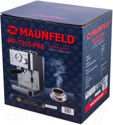 Кофеварка эспрессо Maunfeld MF-721S Pro
