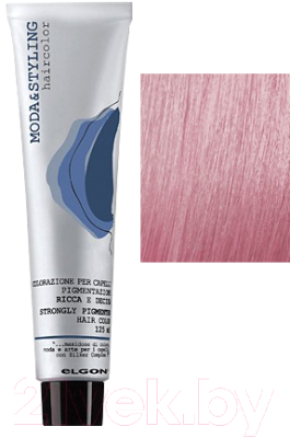 Крем-краска для волос Elgon Moda&Styling 10/105 розовый кварц (125мл)