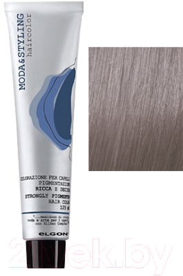 Крем-краска для волос Elgon Moda&Styling 10/112 темно-серый агат (125мл)