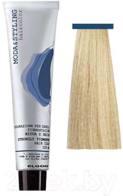 Крем-краска для волос Elgon Moda&Styling 10/23 чистый блонд песок (125мл)
