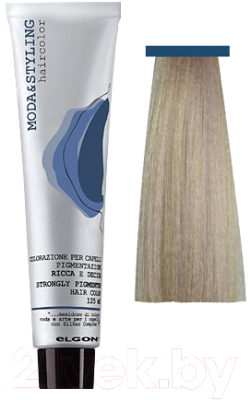 Крем-краска для волос Elgon Moda&Styling 10/71 чистый блонд прозрачная сирень (125мл)
