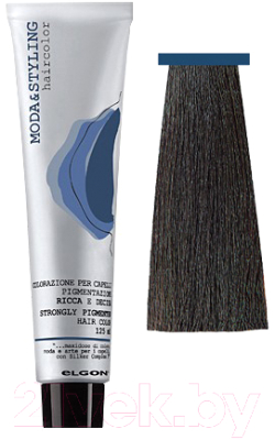 Крем-краска для волос Elgon Moda&Styling 3 темно-каштановый (125мл)
