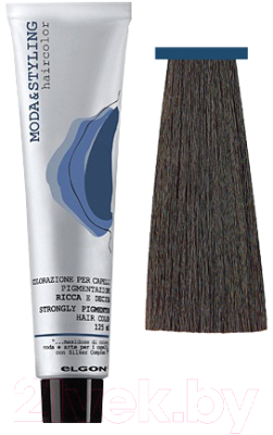 Крем-краска для волос Elgon Moda&Styling 5 светло-каштановый (125мл)