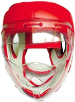 Боксерский шлем Indigo PU PS-832 (L, красный) - 