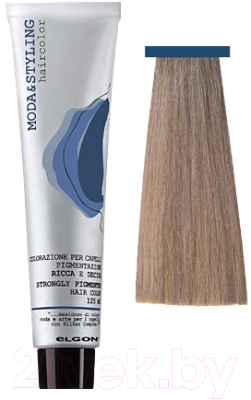 Крем-краска для волос Elgon Moda&Styling 7/81 блонд коричнево-пепельный (125мл)