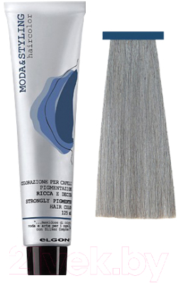Крем-краска для волос Elgon Moda&Styling 9/11 очень светлый блонд интенсивно-пепельный (125мл)