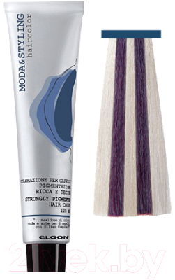 Крем-краска для волос Elgon Moda&Styling 977 фиолетовый (125мл)