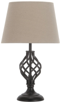 Прикроватная лампа Лючия Ковка 432 (черный) - 