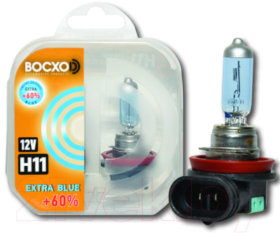 Комплект автомобильных ламп BOCXOD H11 / 80192EXTRABLU (2шт)