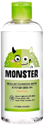 

Мицеллярная вода Etude House, Monster Micellar Cleansing Water