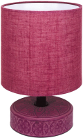 Прикроватная лампа Лючия Лима 455 (бордовый) - 