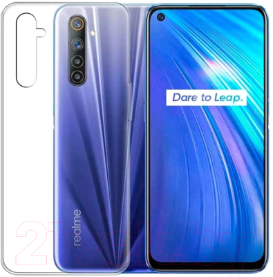 Чехол-накладка Case Better One для Realme 6 Pro (прозрачный)