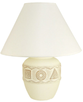 Прикроватная лампа Лючия Геометрия D1902 (кремовый) - 