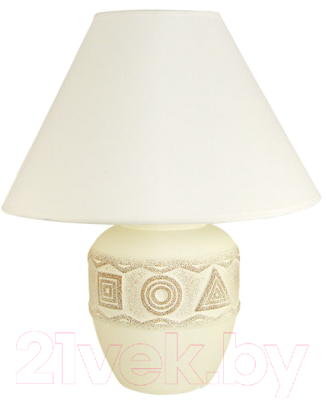 Прикроватная лампа Лючия Геометрия D1902 (кремовый)