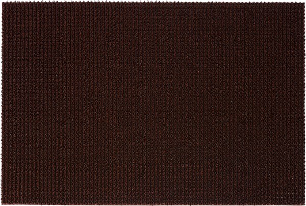 Коврик грязезащитный VORTEX Травка 45x60 / 24101 (темно-коричневый)